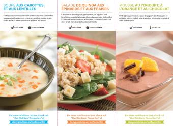 Lunch Time Recipe Cards 2023 FR