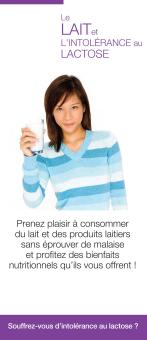 Le lait et l'intolérance au lactose