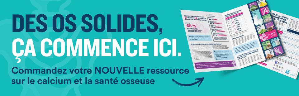 Des os solides, ça commence ici.
