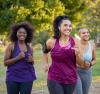Trois femmes en jogging